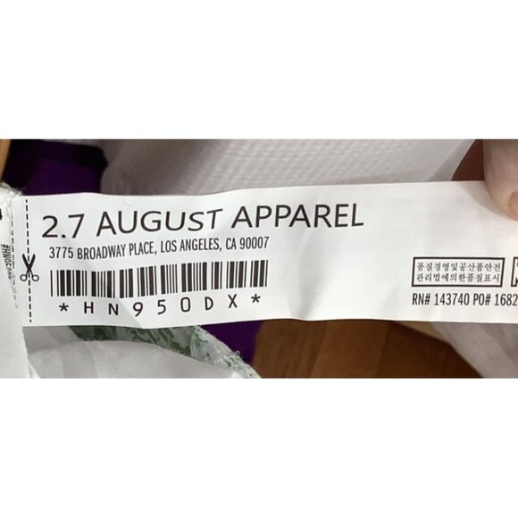 NMT English Factory Green Floral Tiered Smocked Dress 2XL - Picture 13 of 14